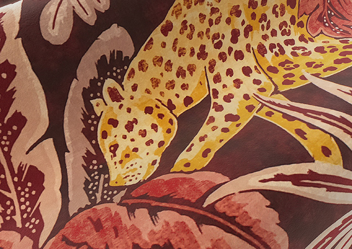 Leopard, Sunstone - Twist&Fit Roman Blind - Image 4